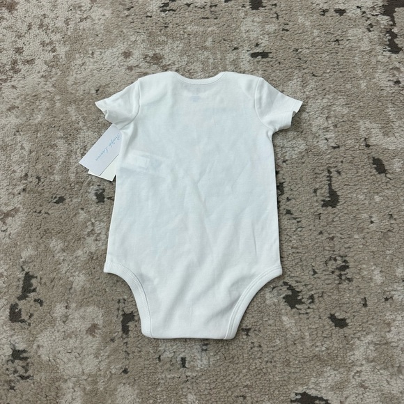 Ralph Lauren Baby White Onesie Size 9 Months Brand New - Picture 2 of 3
